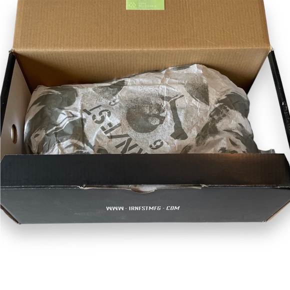 NWB Iron Fist Kid Simsole Sneakers in Olive Black Unisex Woman 9 Men 7 - Picture 9 of 13